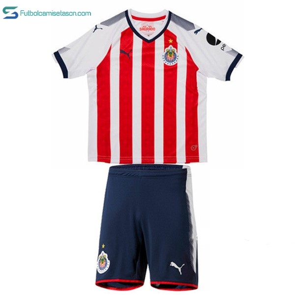 Camiseta CD Guadalajara 1ª Niños 2017/18